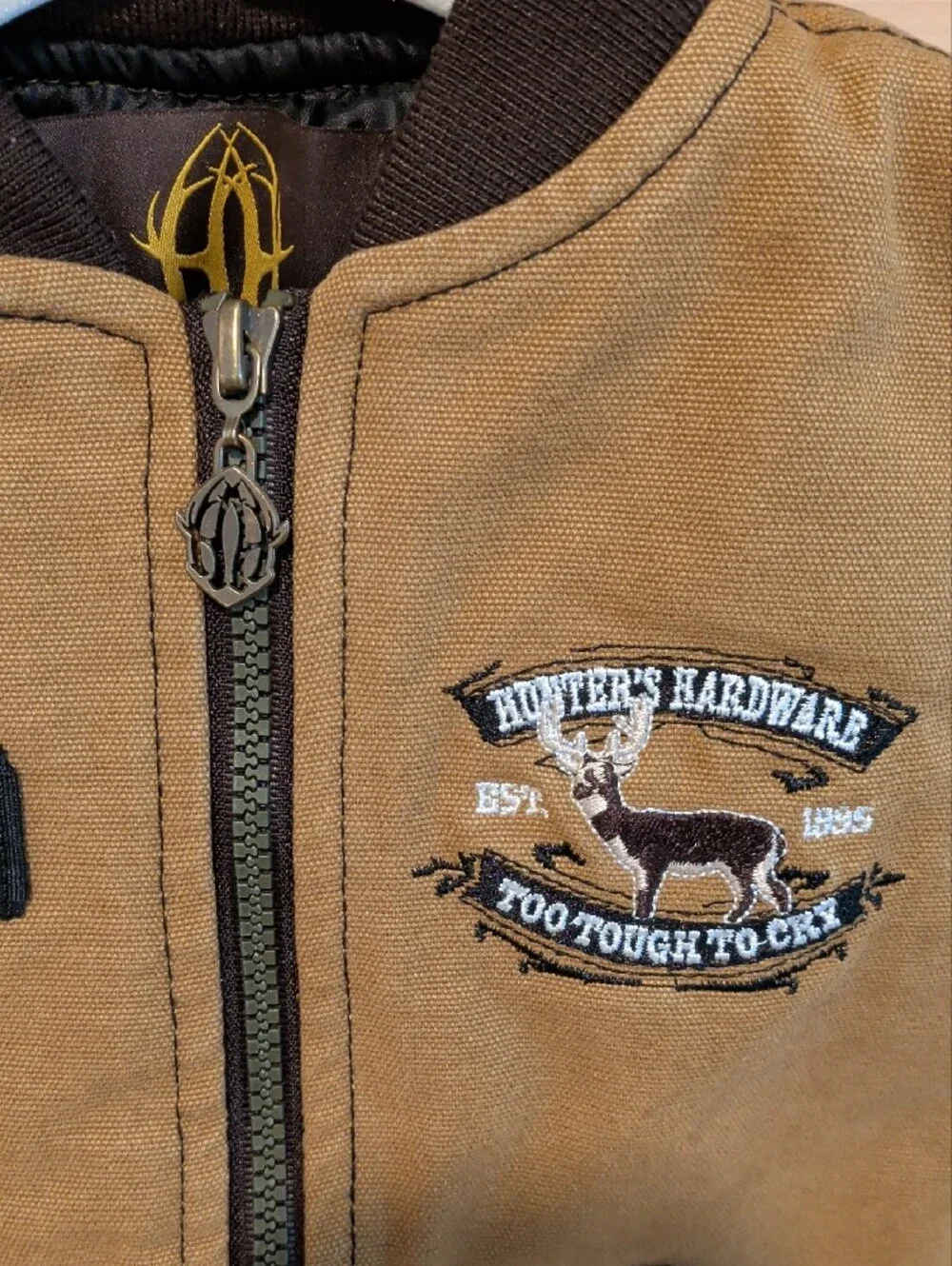 Kids Tan Vest - Rugged Outdoor Style